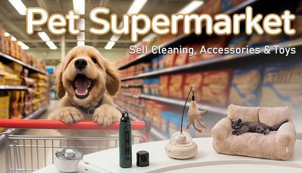 Pet shop supermarket