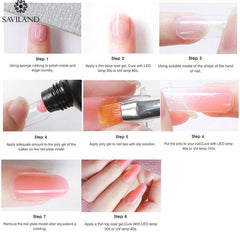 15g nail crystal extension gel