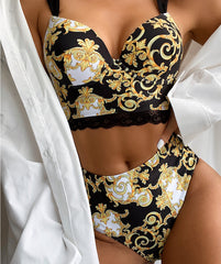 Lace Strap Bikini