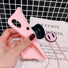 Funny Cartoon Pig maska za telefon