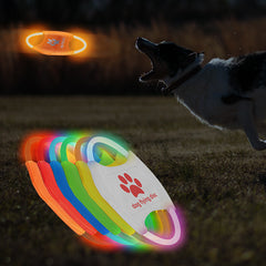 LED leteći disk za pse