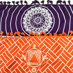 Mandala podloga , plaža, joga