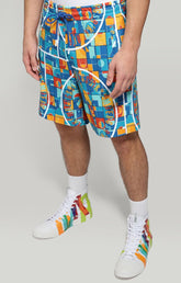SHORTS - MULTICOL.LOGATO