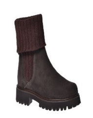 ANKLE BOOTS - BROWN