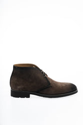 ANKLE BOOTS - DARK BROWN