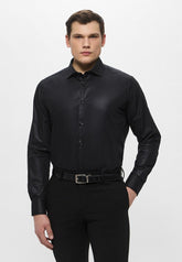 SHIRT LONG SLEEVE - BLACK