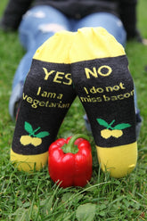 VEGETARIAN ženske pamučne čarape