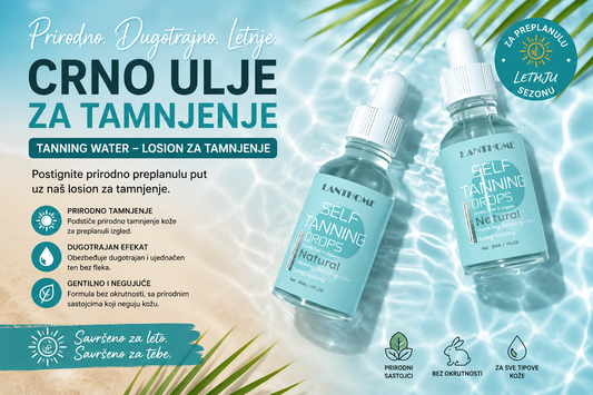 Crno ulje 30 ml – Prirodno preplanuli ten tokom cele godine