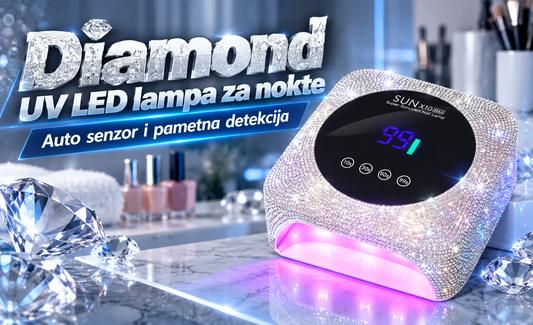 Diamond UV LED lampa za nokte – praktično i moderno rešenje za kućni manikir