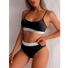 Kupaći visoki struk Push Up
