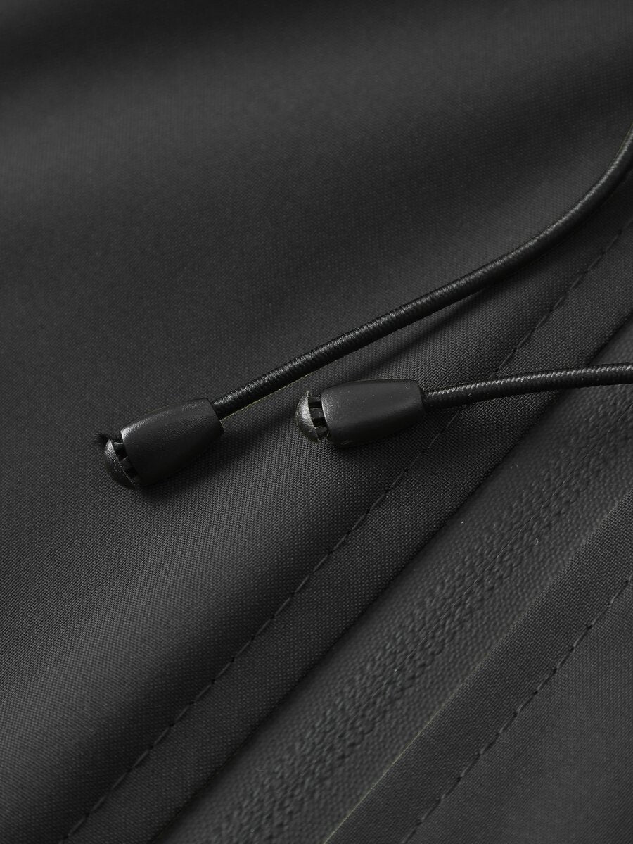 Muška jakna sa kapuljačom i dugim rukavima za sport i aktivnosti na otvorenom, tech wear