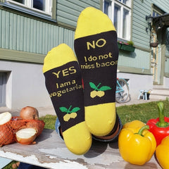 VEGETARIAN ženske pamučne čarape