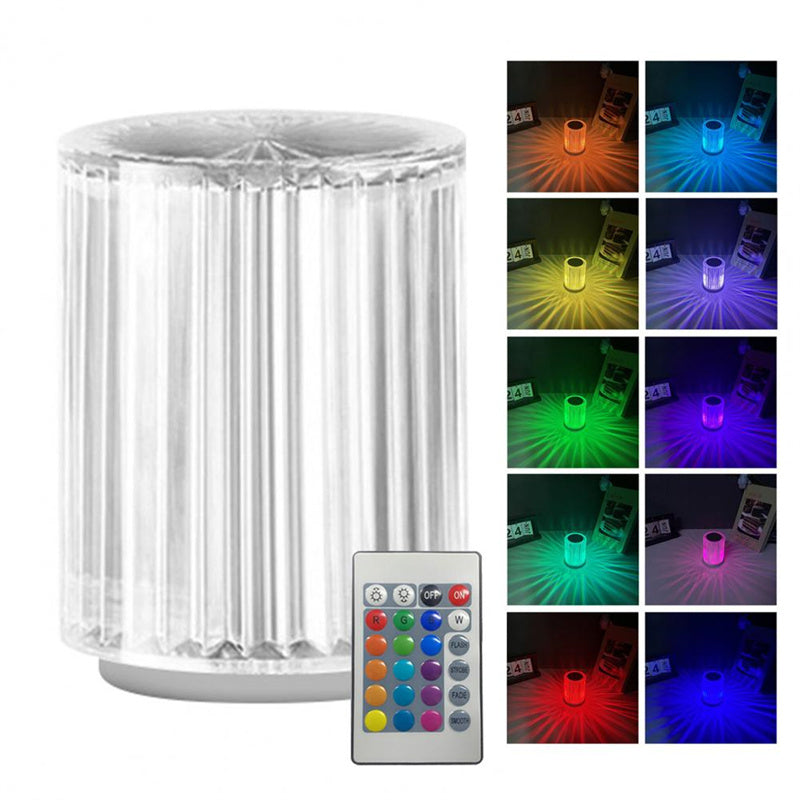 Dekorativna kristalna lampa sa LED osvetljenjem