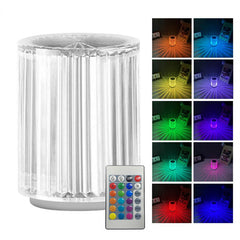 Dekorativna kristalna lampa sa LED osvetljenjem
