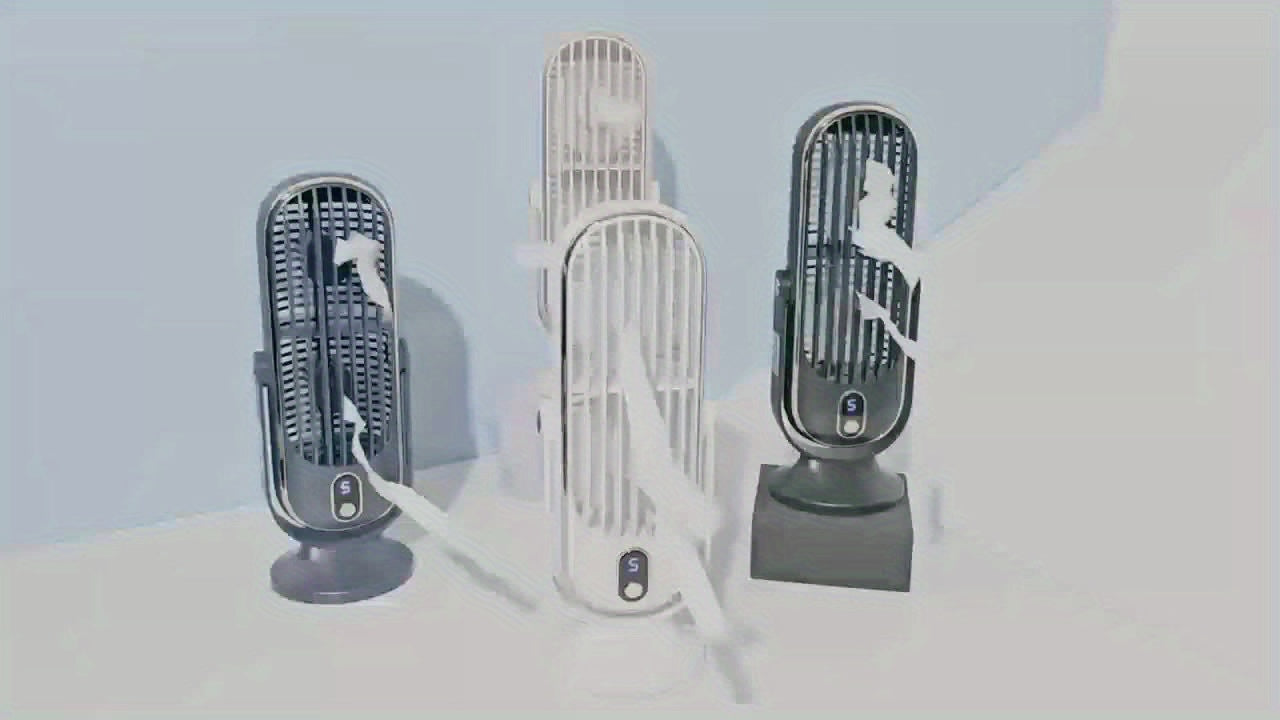 Prenosivi klima uređaj i rashlađivač - Dual motor 5 brzina 720 stepeni okretni rashladni ventilator