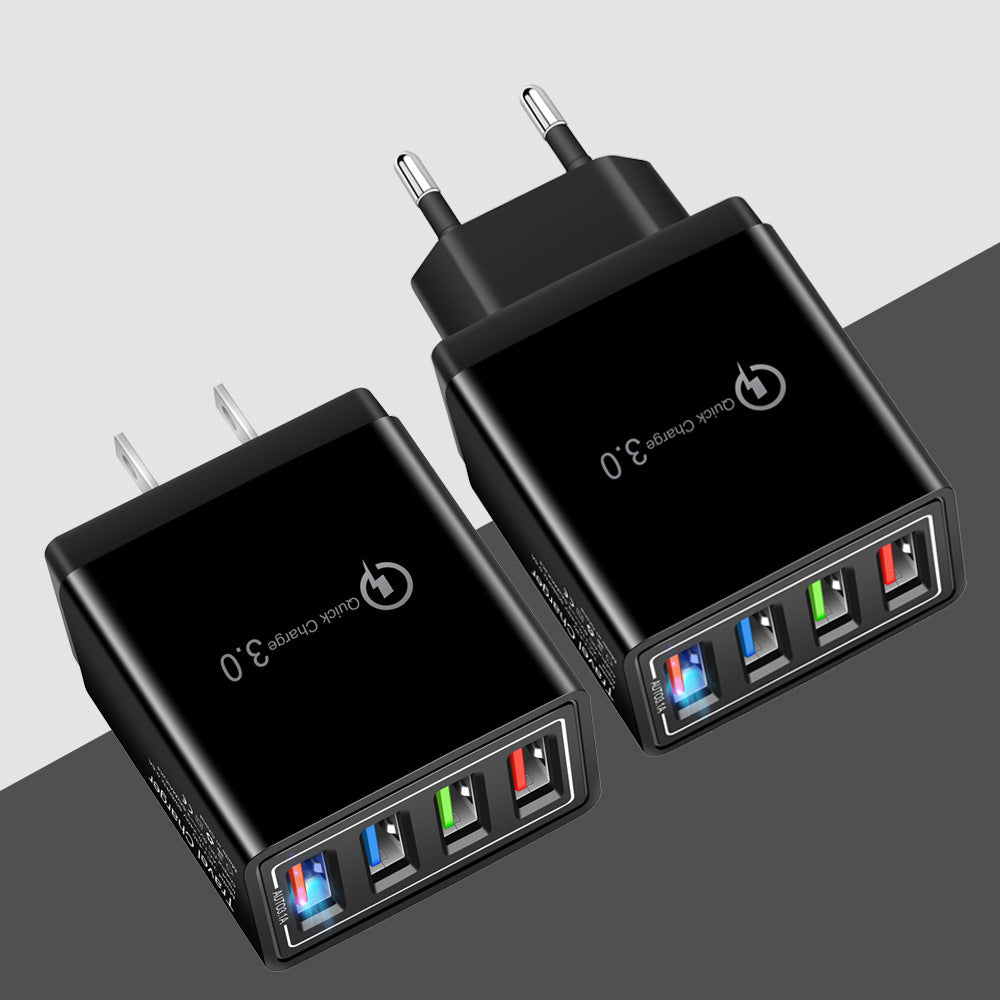 USB Quick Charge 3.0 – 4-portni adapter za telefon i tablet
