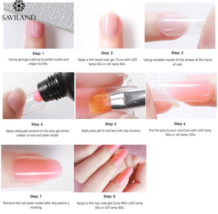 15g nail crystal extension gel