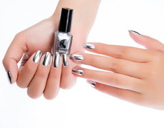 Mirror Silver Gel lak
