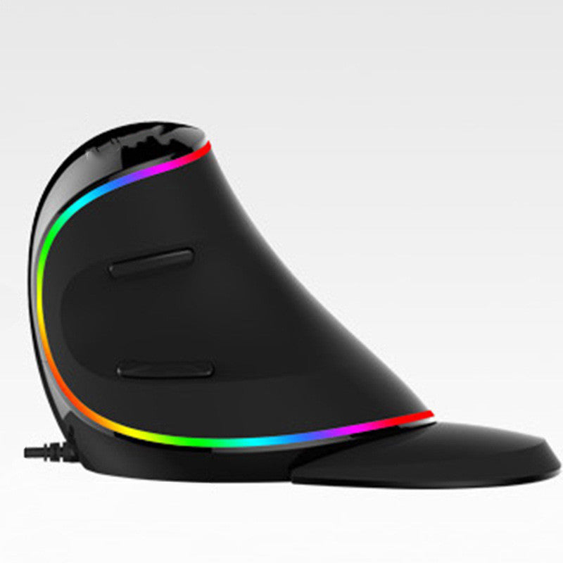 Ergonomski vertikalni miš sa RGB osvetljenjem