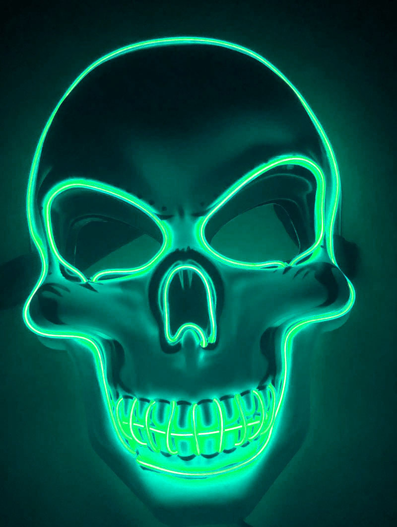 Halloween LED maska