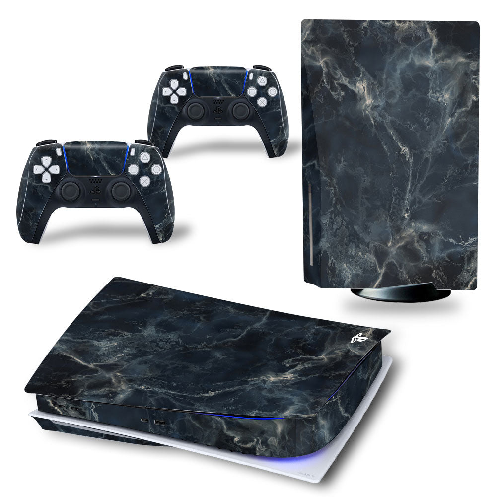 Bele vinilne nalepnice/skin folije za PS5 konzolu i gejmped