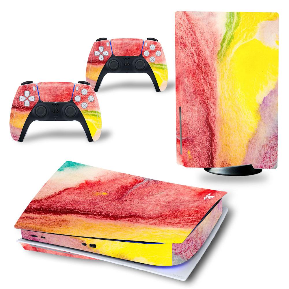 Bele vinilne nalepnice/skin folije za PS5 konzolu i gejmped
