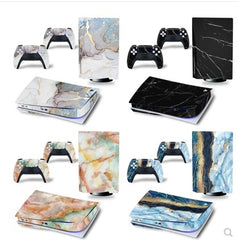 Bele vinilne nalepnice/skin folije za PS5 konzolu i gejmped