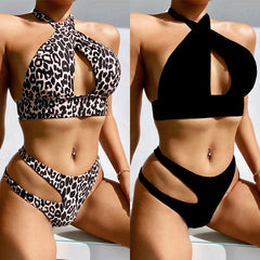 Sexy Leopard Print dvodelni Bikini