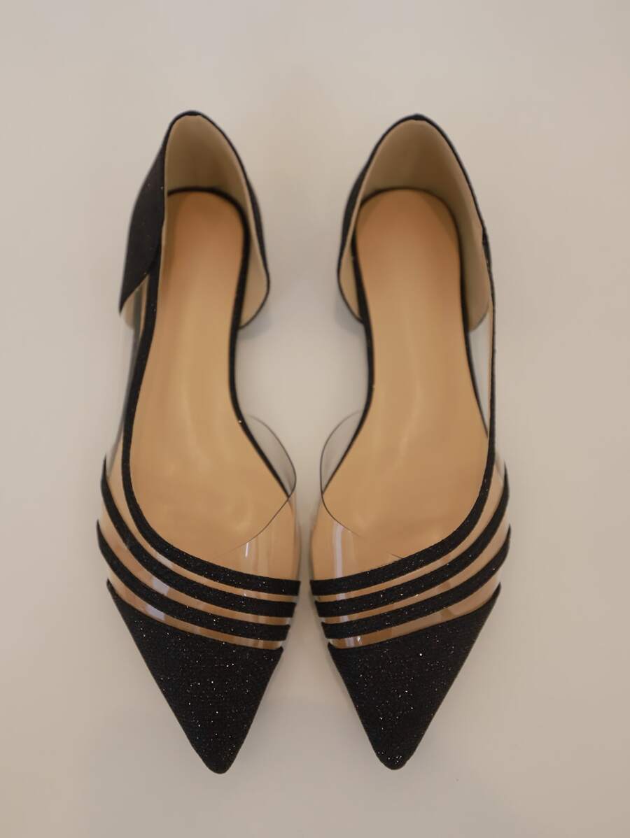 Ležerne slip-on ravne mokasine sa špicastim vrhom za jesen/zimu, udobne ženske cipele