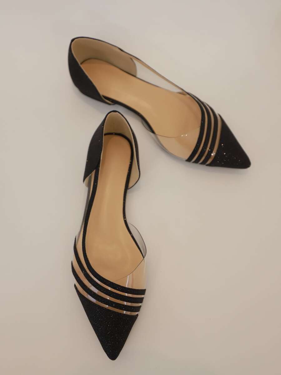 Ležerne slip-on ravne mokasine sa špicastim vrhom za jesen/zimu, udobne ženske cipele