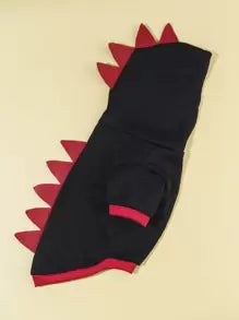 1pc Dinosaur Design Pet Hoodie
