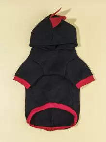 1pc Dinosaur Design Pet Hoodie