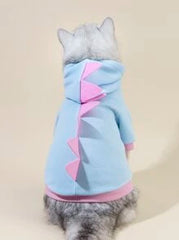 1pc Dinosaur Design Pet Hoodie