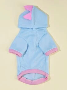 1pc Dinosaur Design Pet Hoodie