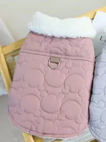 1pc Thickened Pet Vest Padded Coat For Dogs & Cats Warm Winter Animal Coat