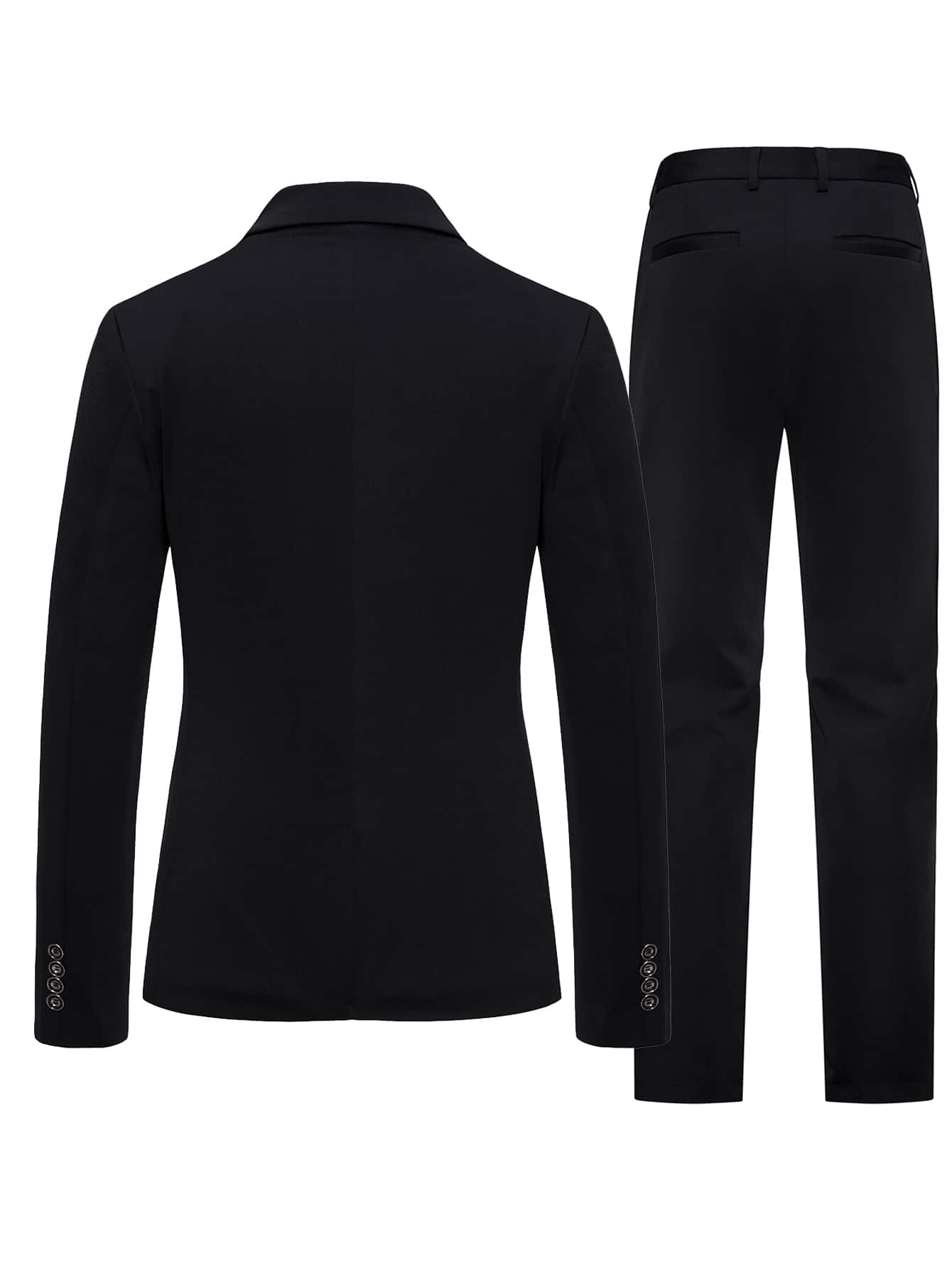 Muški sako sa jednim dugmetom i formalne pantalone za odelo