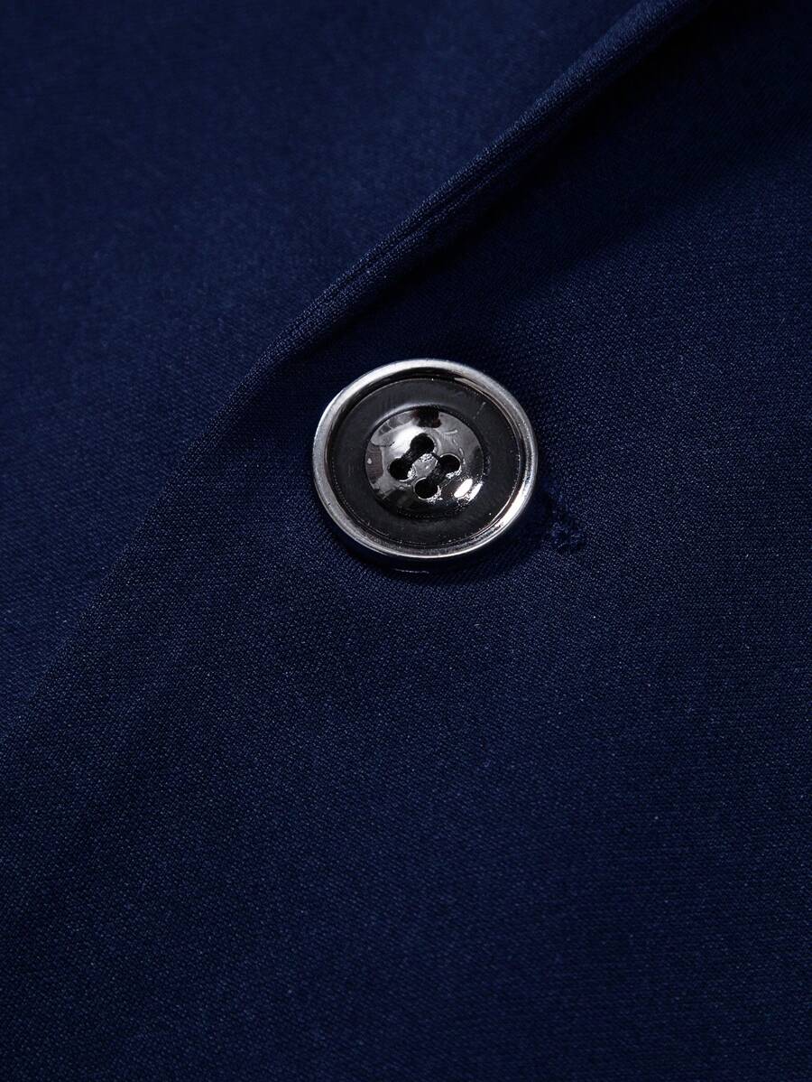 Muški sako sa jednim dugmetom i formalne pantalone za odelo