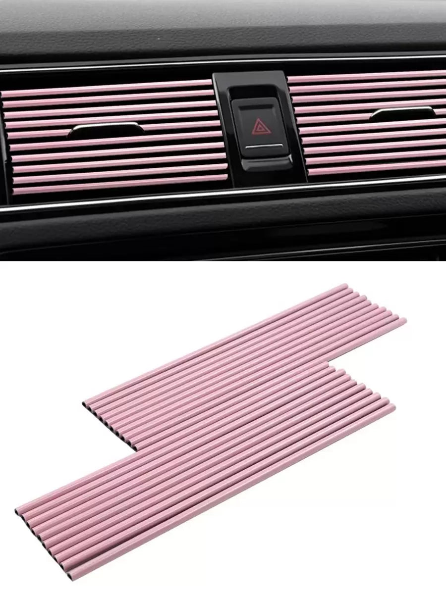 10pcs Car Air Outlet Decorative Strip