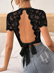 Crop Top Bez Leđa