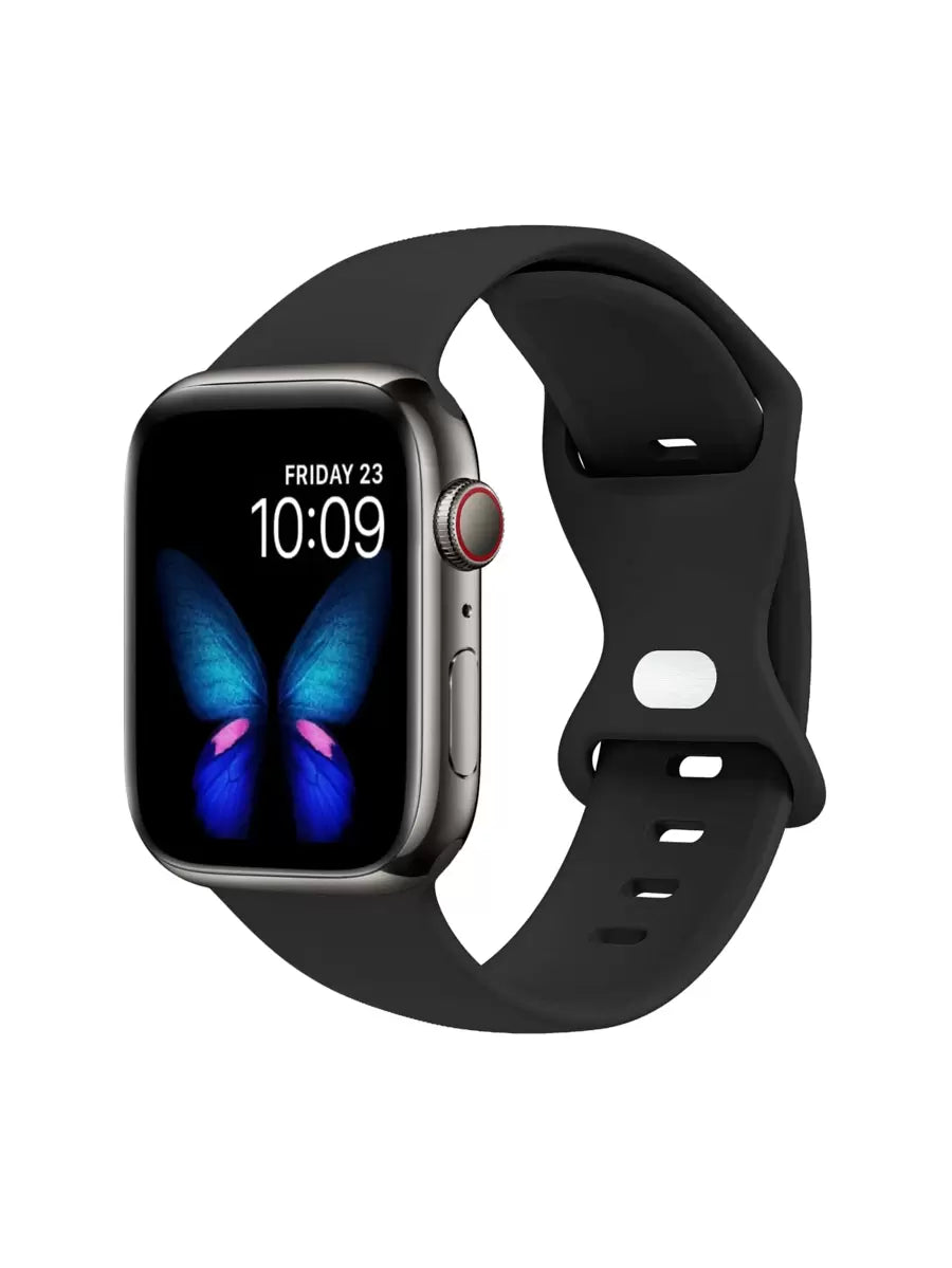 Unisex modni ležerni kaiš za sat od silikona , kompatibilan sa Apple Watch 38mm 40mm 41mm 45mm 46mm 44mm 49mm