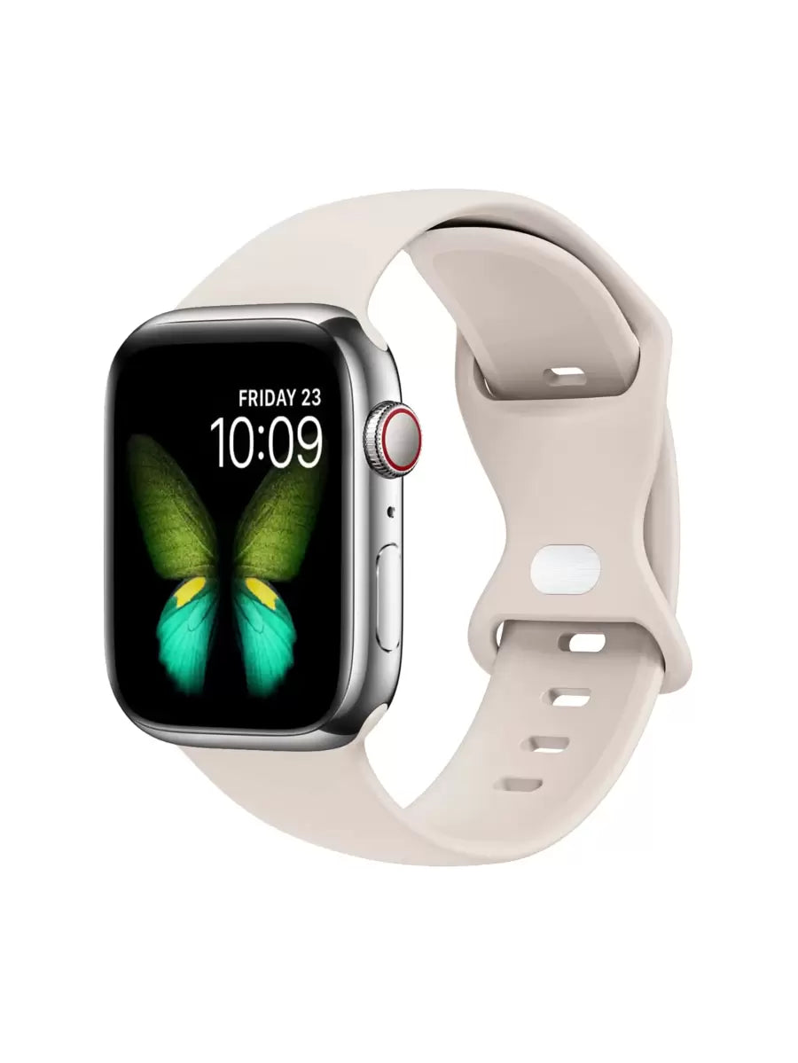 Unisex modni ležerni kaiš za sat od silikona , kompatibilan sa Apple Watch 38mm 40mm 41mm 45mm 46mm 44mm 49mm