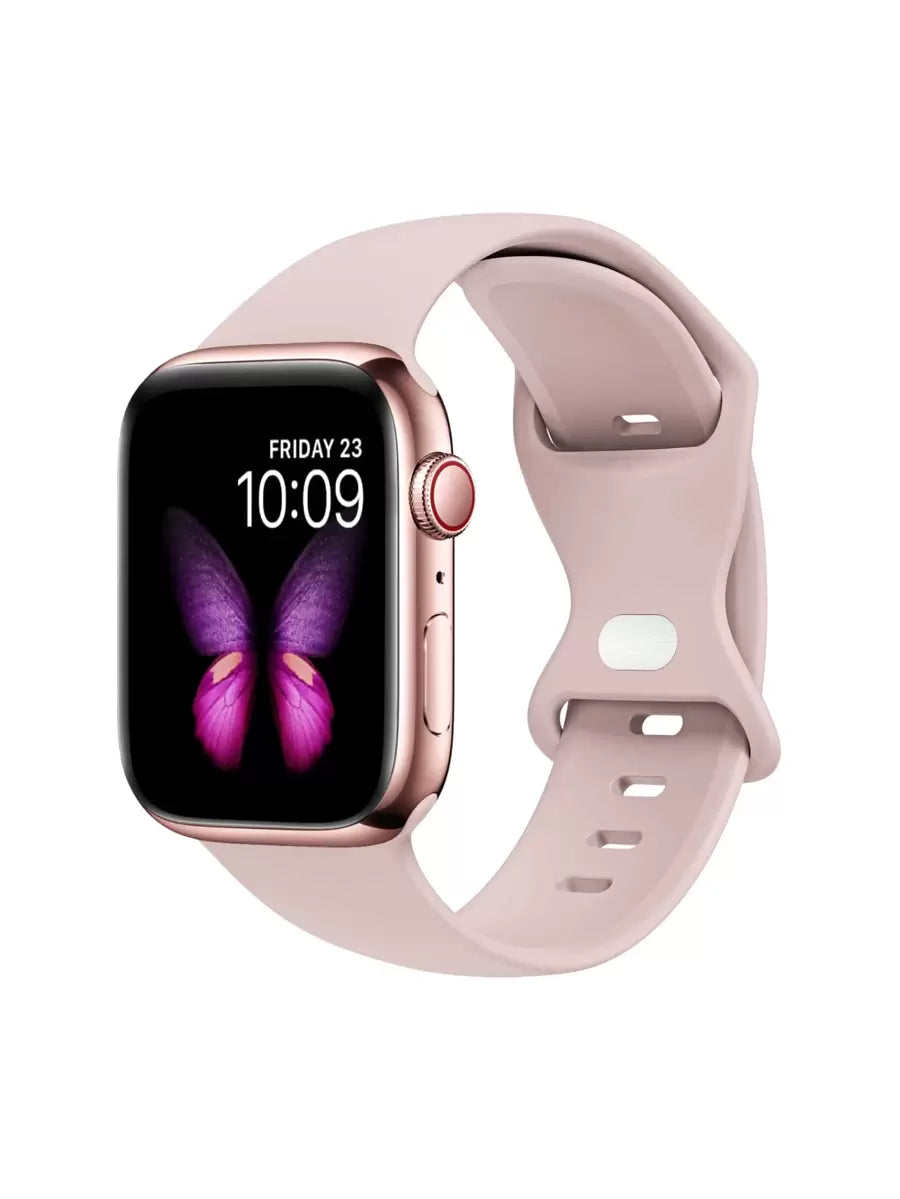 Unisex modni ležerni kaiš za sat od silikona , kompatibilan sa Apple Watch 38mm 40mm 41mm 45mm 46mm 44mm 49mm