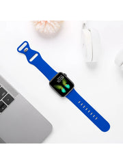 Unisex modni ležerni kaiš za sat od silikona , kompatibilan sa Apple Watch 38mm 40mm 41mm 45mm 46mm 44mm 49mm