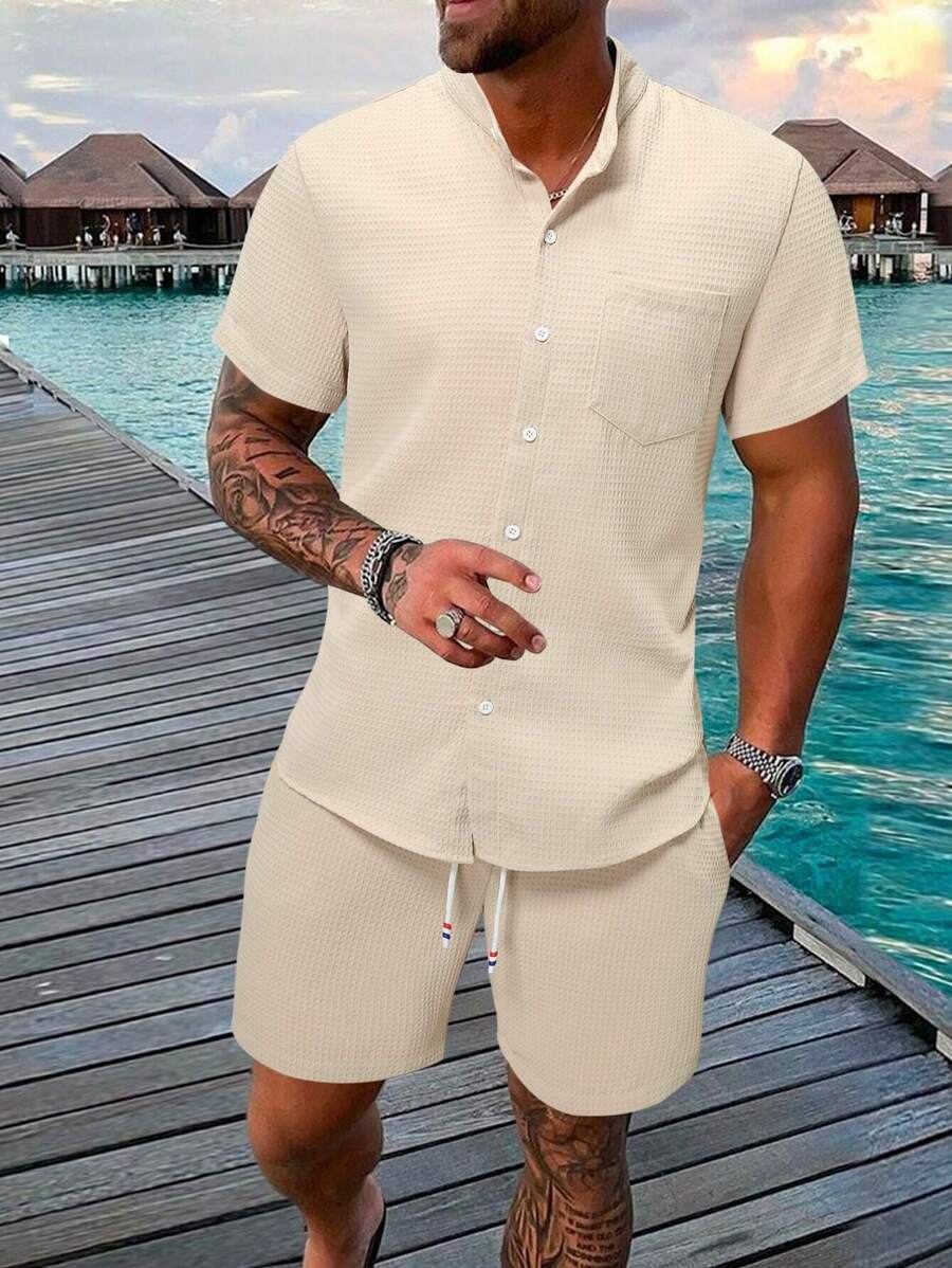 Muški ležerni set ,košulje kratkih rukava i šorts