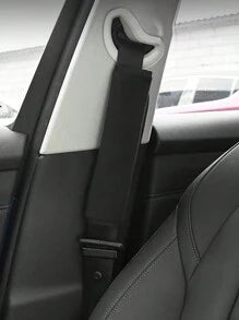 1pc Car Seat Belt Shoulder Pad Cover Plush Protection Cover Car Interior Accessory