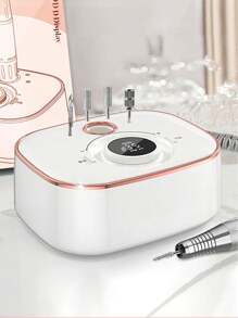 35000RPM Electric Nail Drill, With LCD Display, Rechargeable Manicure Machine, For Gel Polish Art Salon Tool
