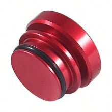 1pc Aluminum Dustproof Plugs Button 12V Replacement Accessories Car Decoration Compatible With Most Vehicles Autos Car Fire Missile Eject Red