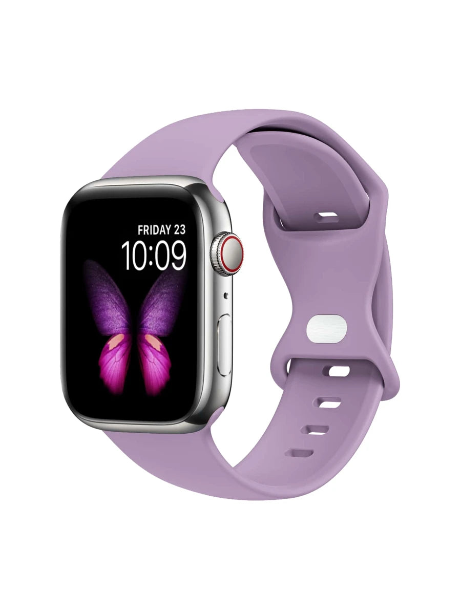 Unisex modni ležerni kaiš za sat od silikona , kompatibilan sa Apple Watch 38mm 40mm 41mm 45mm 46mm 44mm 49mm