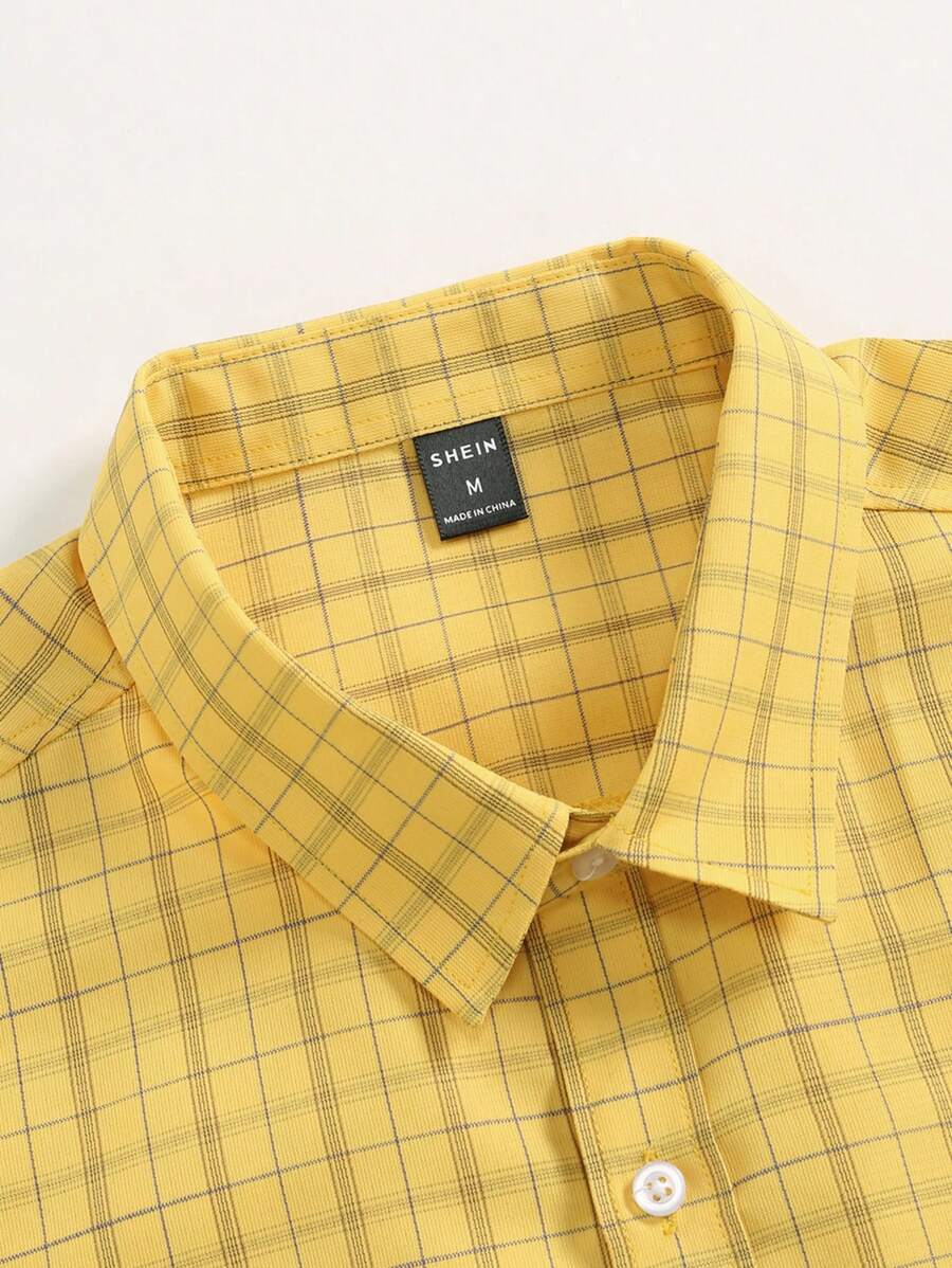 Muška formalna košulja dugih rukava sa patchwork printom
