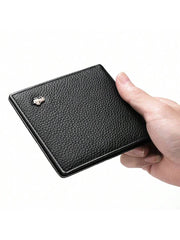 BISON DENIM muški novčanik od kože, luksuzna marka, RFID bifold novčanik